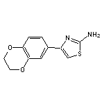 4-(2,3-Dihydrobenzo[b][1,4]dioxin-6-yl)thiazol-2-amine