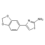 4-(Benzo[d][1,3]dioxol-5-yl)thiazol-2-amine
