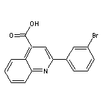 2-(3-Bromophenyl)quinoline-4-carboxylic acid