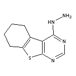 4-Hydrazinyl-5,6,7,8-tetrahydrobenzo[4,5]thieno[2,3-d]pyrimidine