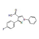 3-(4-Fluorophenyl)-1-phenyl-1H-pyrazole-4-carboxylic Acid