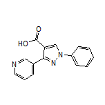 1-Phenyl-3-(3-pyridyl)-1H-pyrazole-4-carboxylic Acid
