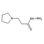 3-pyrrolidin-1-ylpropanohydrazide