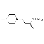 3-(4-Methyl-piperazin-1-yl)-propionic acid hydrazide
