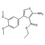 2-Amino-4-(3,4-dimethoxy-phenyl)-thiophene-3-carboxylic acid ethyl ester