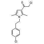 2-chloro-1-{1-[2-(4-chlorophenyl)ethyl]-2,5-dimethyl-1H-pyrrol-3-yl}ethanone