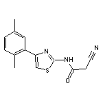 2-Cyano-N-(4-(2,5-dimethylphenyl)thiazol-2-yl)acetamide