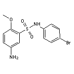 5-Amino-N-(4-bromophenyl)-2-methoxybenzenesulfonamide