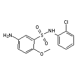 5-Amino-N-(2-chloro-phenyl)-2-methoxy-benzenesulfonamide