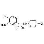 3-Amino-4-chloro-N-(4-chloro-phenyl)-benzenesulfonamide