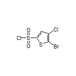 5-Bromo-4-chlorothiophene-2-sulfonyl Chloride