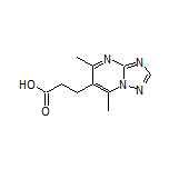 3-(5,7-Dimethyl-[1,2,4]triazolo[1,5-a]pyrimidin-6-yl)propanoic Acid