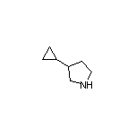 3-Cyclopropylpyrrolidine
