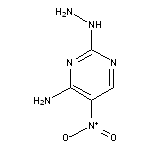 2-hydrazinyl-5-nitropyrimidin-4-amine