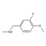 1-(3-Fluoro-4-methoxyphenyl)-N-methylmethanamine
