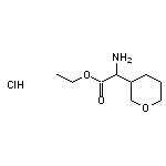 ethyl 2-amino-2-(oxan-3-yl)acetate hydrochloride