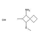 3-methoxy-2-methylspiro[3.3]heptan-1-amine hydrochloride
