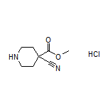 methyl 4-cyanopiperidine-4-carboxylate hydrochloride