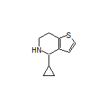 4-cyclopropyl-4,5,6,7-tetrahydrothieno[3,2-c]pyridine