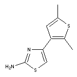 4-(2,5-Dimethylthiophen-3-yl)thiazol-2-amine