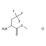 methyl 2-amino-4,4,4-trifluorobutanoate hydrochloride