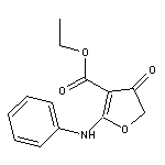 ethyl 2-anilino-4-oxo-4,5-dihydrofuran-3-carboxylate