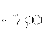 (1R)-1-(3-methyl-1-benzothiophen-2-yl)ethan-1-amine hydrochloride