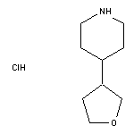 4-(Tetrahydrofuran-3-yl)piperidine Hydrochloride