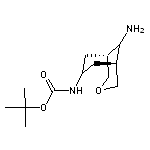 tert-butyl N-[(1R,5S)-9-amino-3-oxabicyclo[3.3.1]nonan-7-yl]carbamate