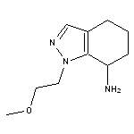 1-(2-methoxyethyl)-4,5,6,7-tetrahydro-1H-indazol-7-amine