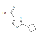 2-Cyclobutyl-1,3-oxazole-4-carboxylic Acid