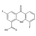 2,5-difluoro-9-oxo-9,10-dihydroacridine-4-carboxylic acid