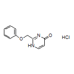 2-(Phenoxymethyl)pyrimidin-4(1H)-one Hydrochloride