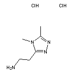 2-(4,5-Dimethyl-4H-1,2,4-triazol-3-yl)ethanamine Dihydrochloride