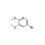 5-Bromo-3-methoxy-2-(methylthio)pyridine