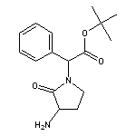tert-butyl 2-(3-amino-2-oxopyrrolidin-1-yl)-2-phenylacetate