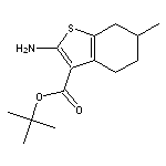 tert-butyl 2-amino-6-methyl-4,5,6,7-tetrahydro-1-benzothiophene-3-carboxylate