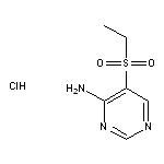 5-(ethanesulfonyl)pyrimidin-4-amine hydrochloride