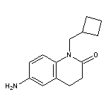 6-amino-1-(cyclobutylmethyl)-1,2,3,4-tetrahydroquinolin-2-one