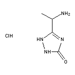 5-(1-Aminoethyl)-1H-1,2,4-triazol-3(2H)-one Hydrochloride