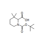 1-Boc-3,3-dimethylpiperidine-2-carboxylic Acid