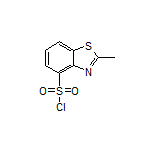 2-Methylbenzo[d]thiazole-4-sulfonyl Chloride