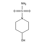 4-hydroxypiperidine-1-sulfonamide