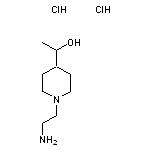 1-[1-(2-aminoethyl)piperidin-4-yl]ethan-1-ol dihydrochloride