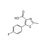 5-(4-Fluorophenyl)-2-methylthiazole-4-carboxylic Acid