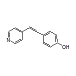 4-[2-(Pyridin-4-yl)vinyl]phenol
