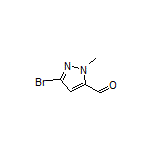 3-Bromo-1-methyl-1H-pyrazole-5-carbaldehyde