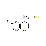 (R)-7-Fluoro-1,2,3,4-tetrahydronaphthalen-1-amine Hydrochloride
