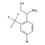 2-amino-2-[4-bromo-2-(trifluoromethyl)phenyl]ethan-1-ol