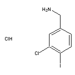 (3-chloro-4-iodophenyl)methanamine hydrochloride